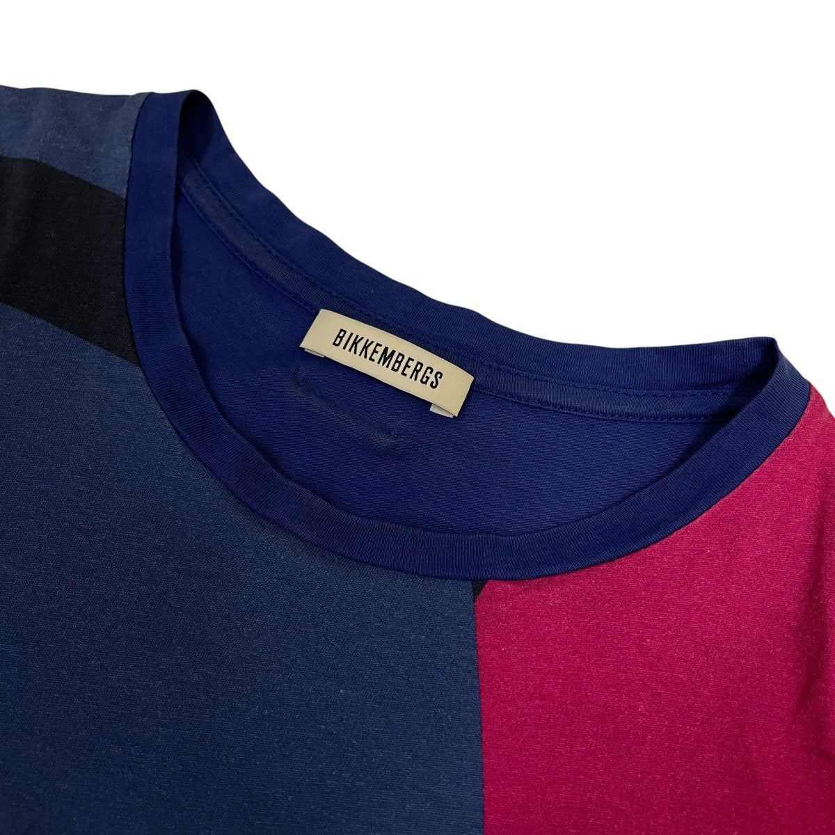 BIKKEMBERGS 総柄 幾何学 プリント 半袖Tシャツ コットンTシャツC 7 08S H2 M B150 0434 古着・中古-7枚目のアイテム画像
