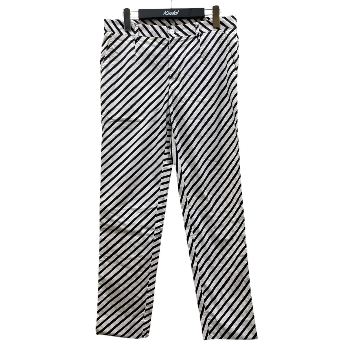 DOLCE ＆ GABBANA ストライプ柄 コットンパンツ ストレートパンツ717088 古着・中古-1枚目のアイテム画像