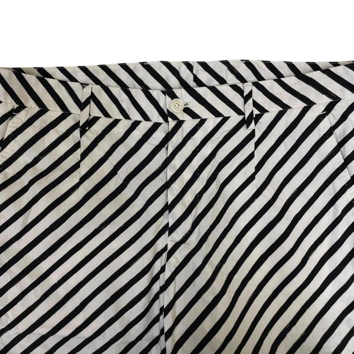 DOLCE ＆ GABBANA ストライプ柄 コットンパンツ ストレートパンツ717088 古着・中古-3枚目のアイテム画像