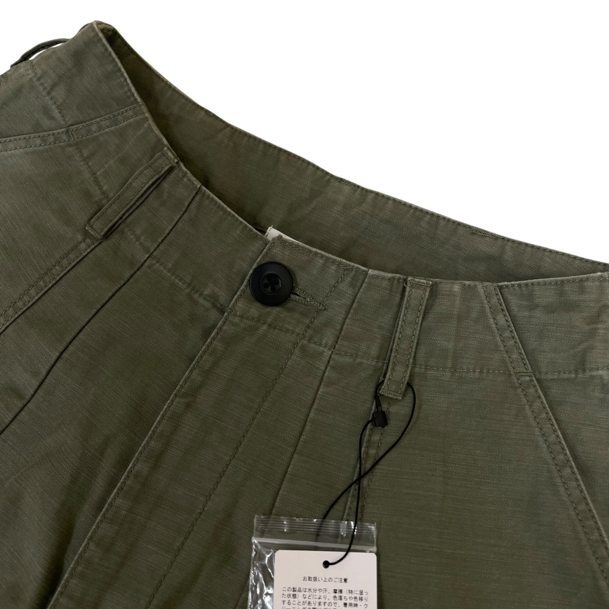 Wide Military Pantsコットン ミリタリーパンツ ワイドパンツ3510600483
