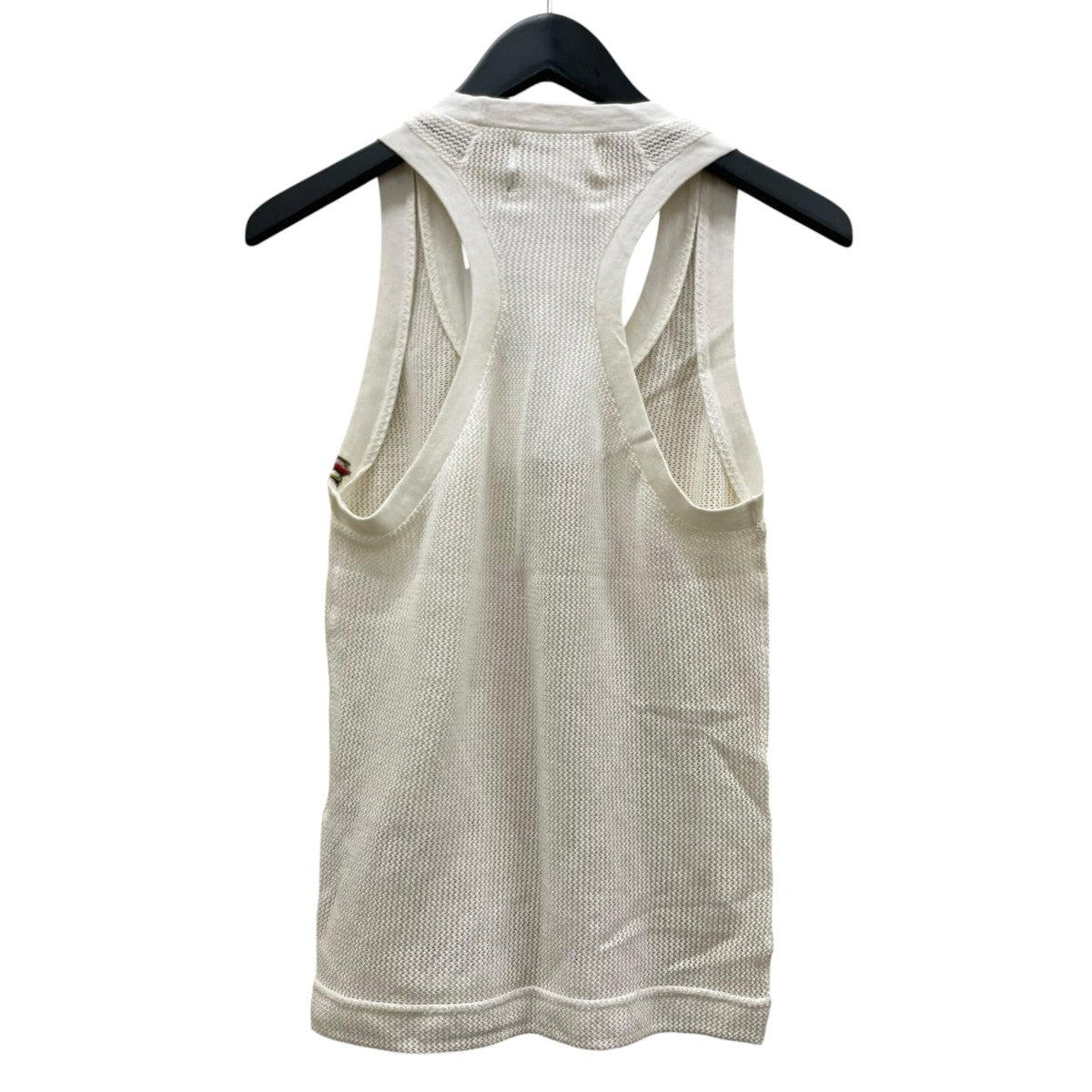 EXTREMECASHMERE 無地 コットン カシミヤ タンクトップ ノースリーブカットソー 古着・中古-2枚目のアイテム画像