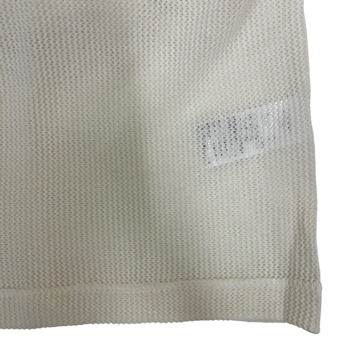EXTREMECASHMERE 無地 コットン カシミヤ タンクトップ ノースリーブカットソー 古着・中古-4枚目のアイテム画像