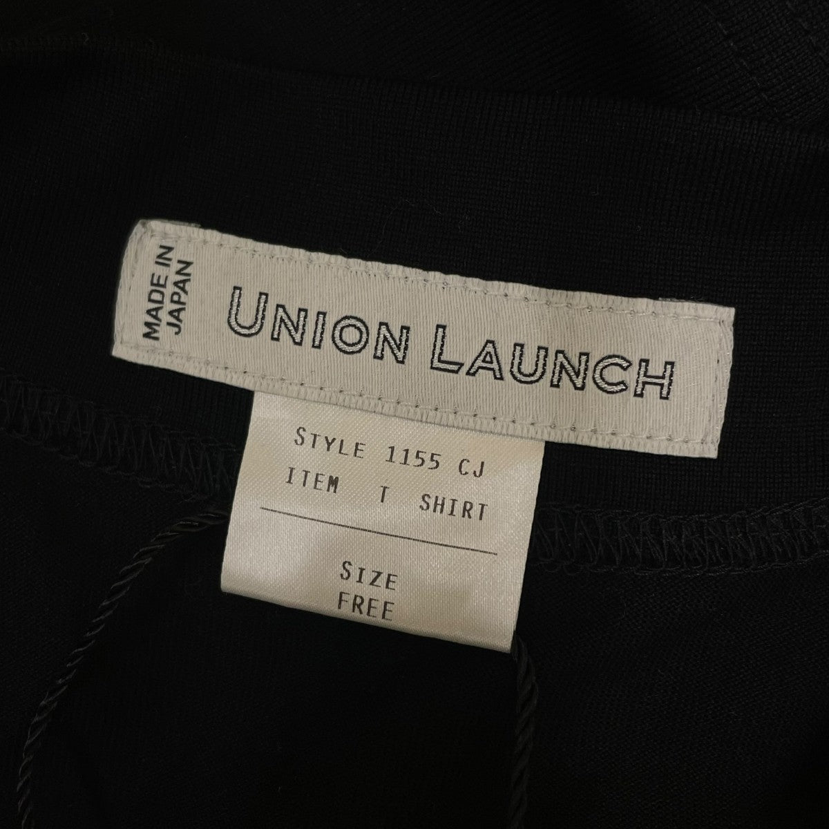 UNION LAUNCH 無地 半袖Tシャツ コットンTシャツ1155 CJ 古着・中古-5枚目のアイテム画像