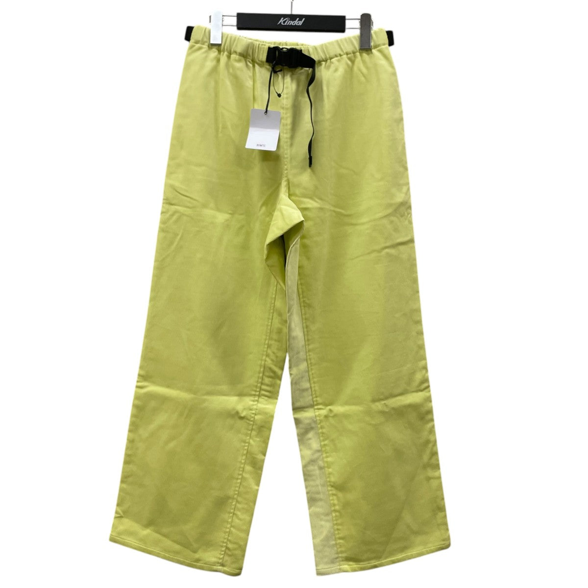 BOWTE 23SSRH CORDUROY BELTED PANTSコットン コーデュロイパンツ ワイドパンツ231-14-0018 古着・中古-1枚目のアイテム画像