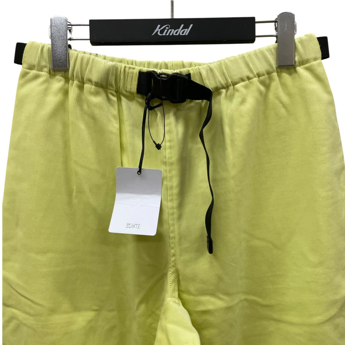 BOWTE 23SSRH CORDUROY BELTED PANTSコットン コーデュロイパンツ ワイドパンツ231-14-0018 古着・中古-3枚目のアイテム画像