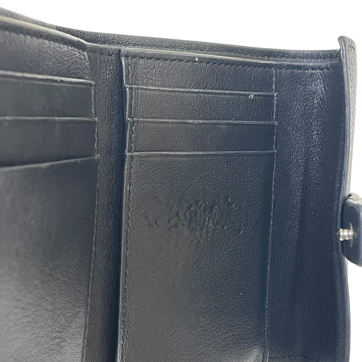 LOEWE(ロエベ) バーティカルウォレット3つ折り財布 262142 ブラック