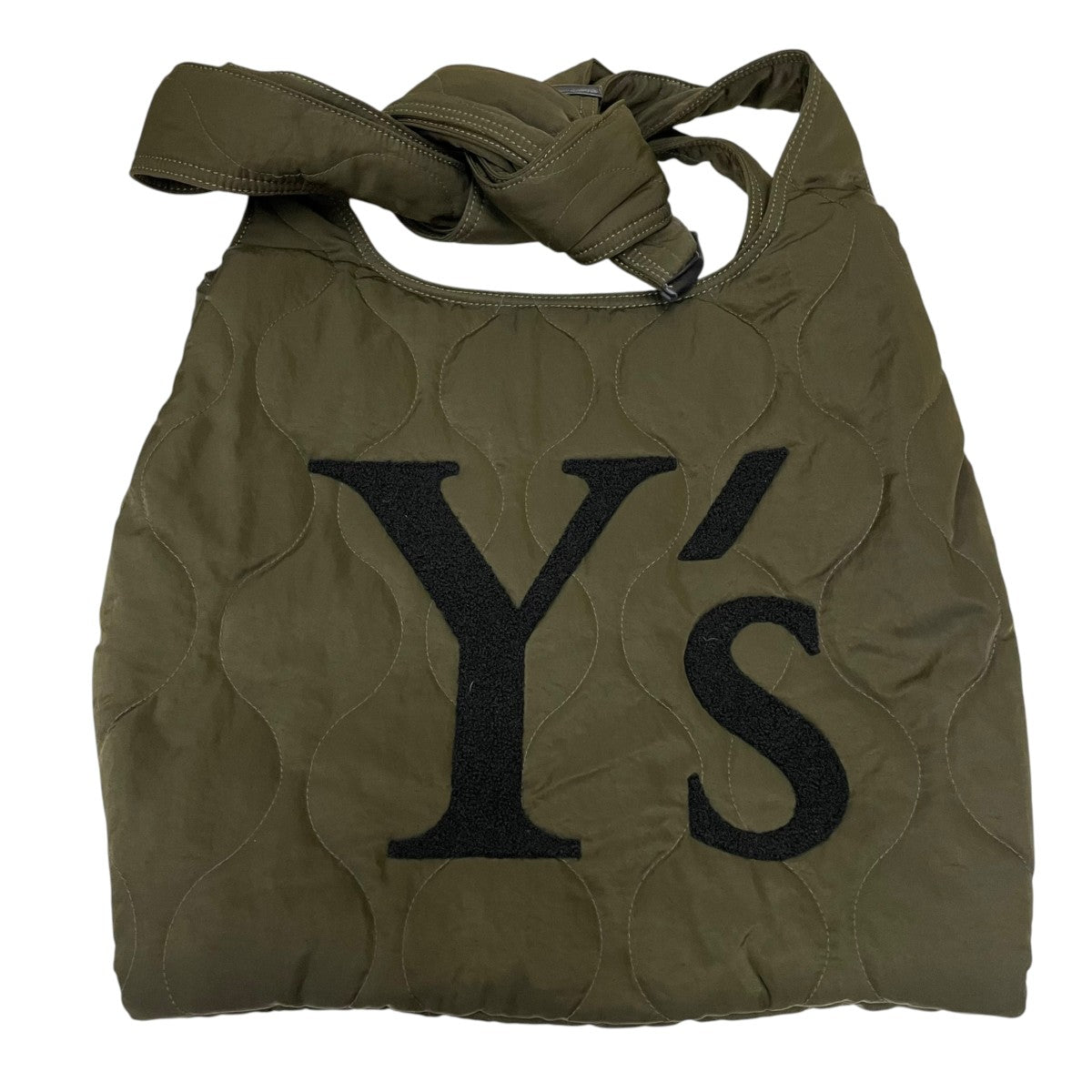 Y’s NYLON PADDED KILT TOTE BAGトートバッグYB-103-690 古着・中古-1枚目のアイテム画像
