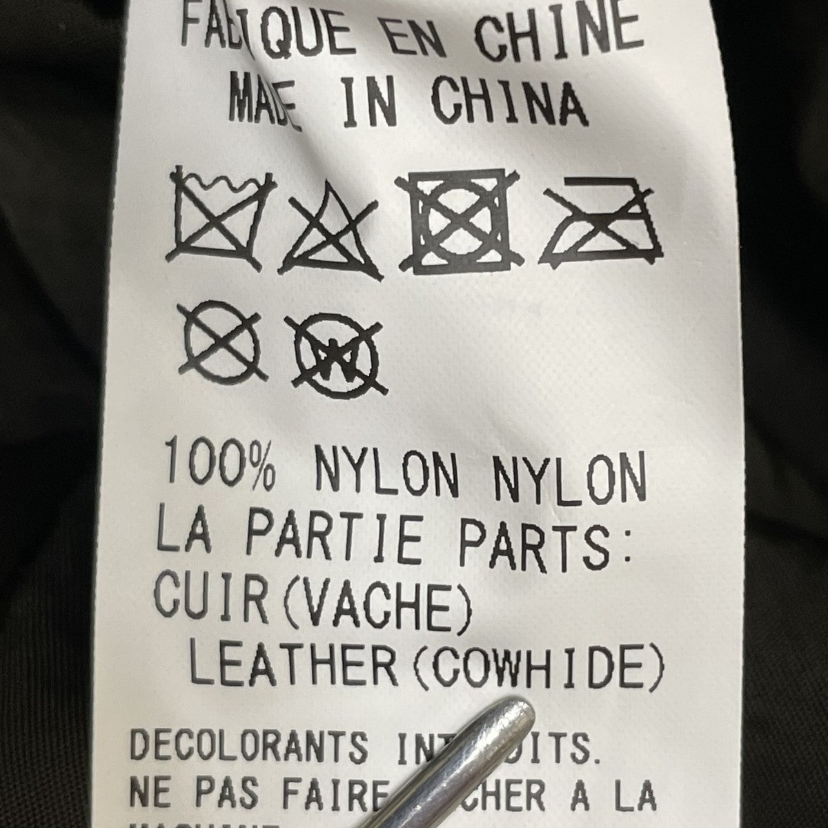Y’s NYLON PADDED KILT TOTE BAGトートバッグYB-103-690 古着・中古-6枚目のアイテム画像