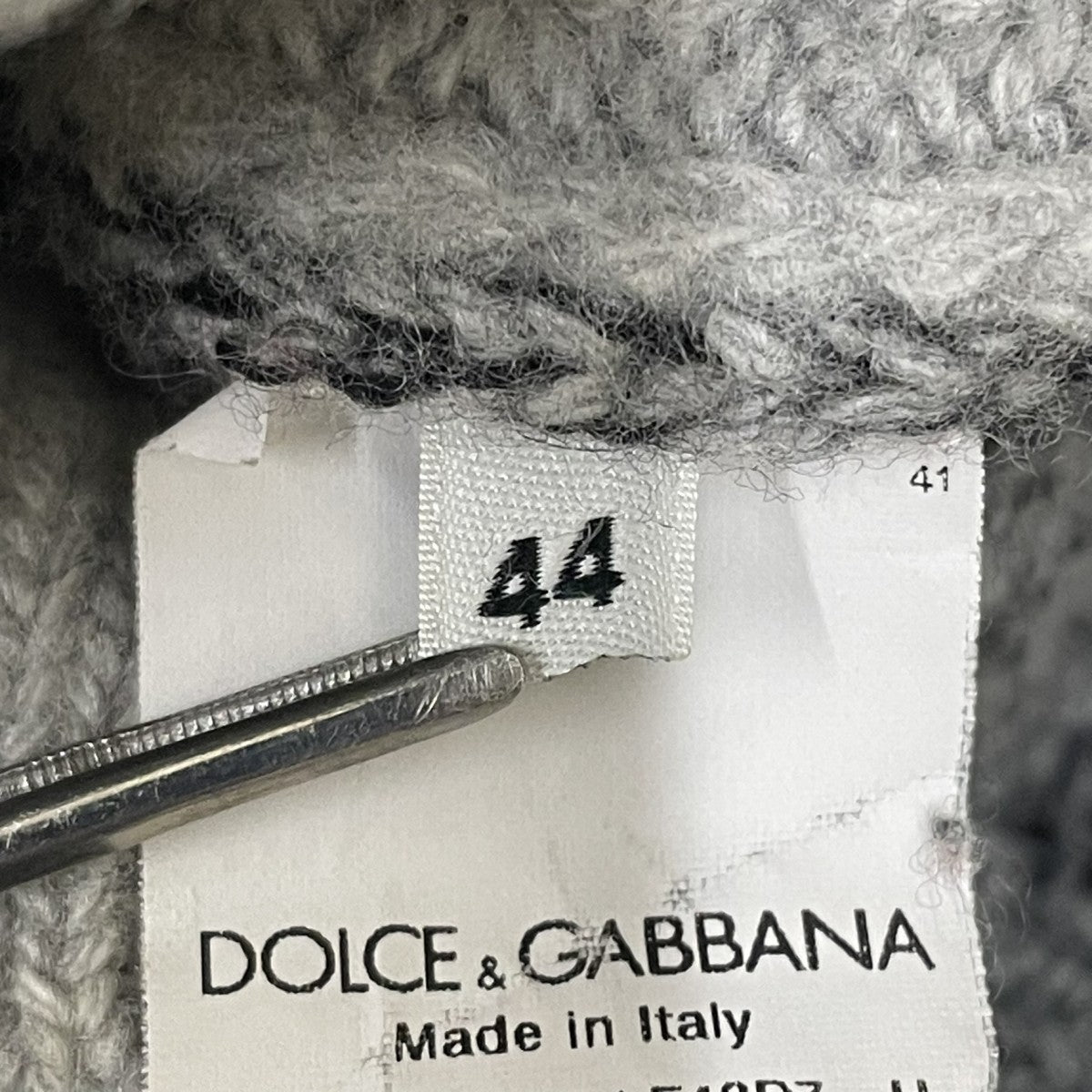 DOLCE ＆ GABBANA ニットG1060K 古着・中古-5枚目のアイテム画像