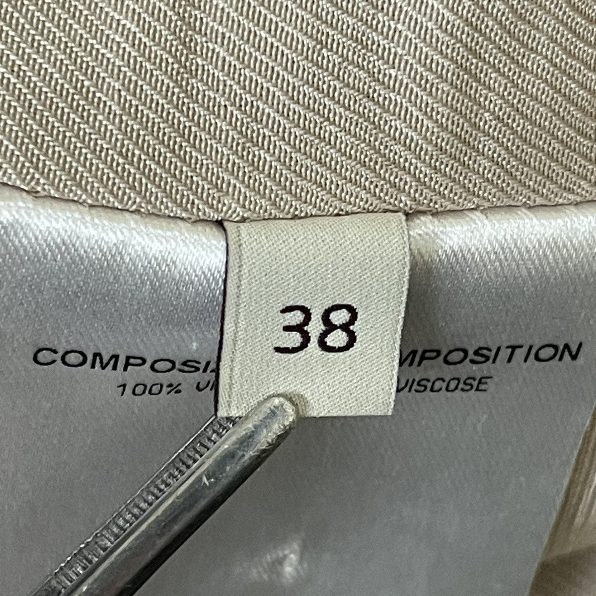 STELLA McCARTNEY リネンテーラードジャケット267533 古着・中古-5枚目のアイテム画像