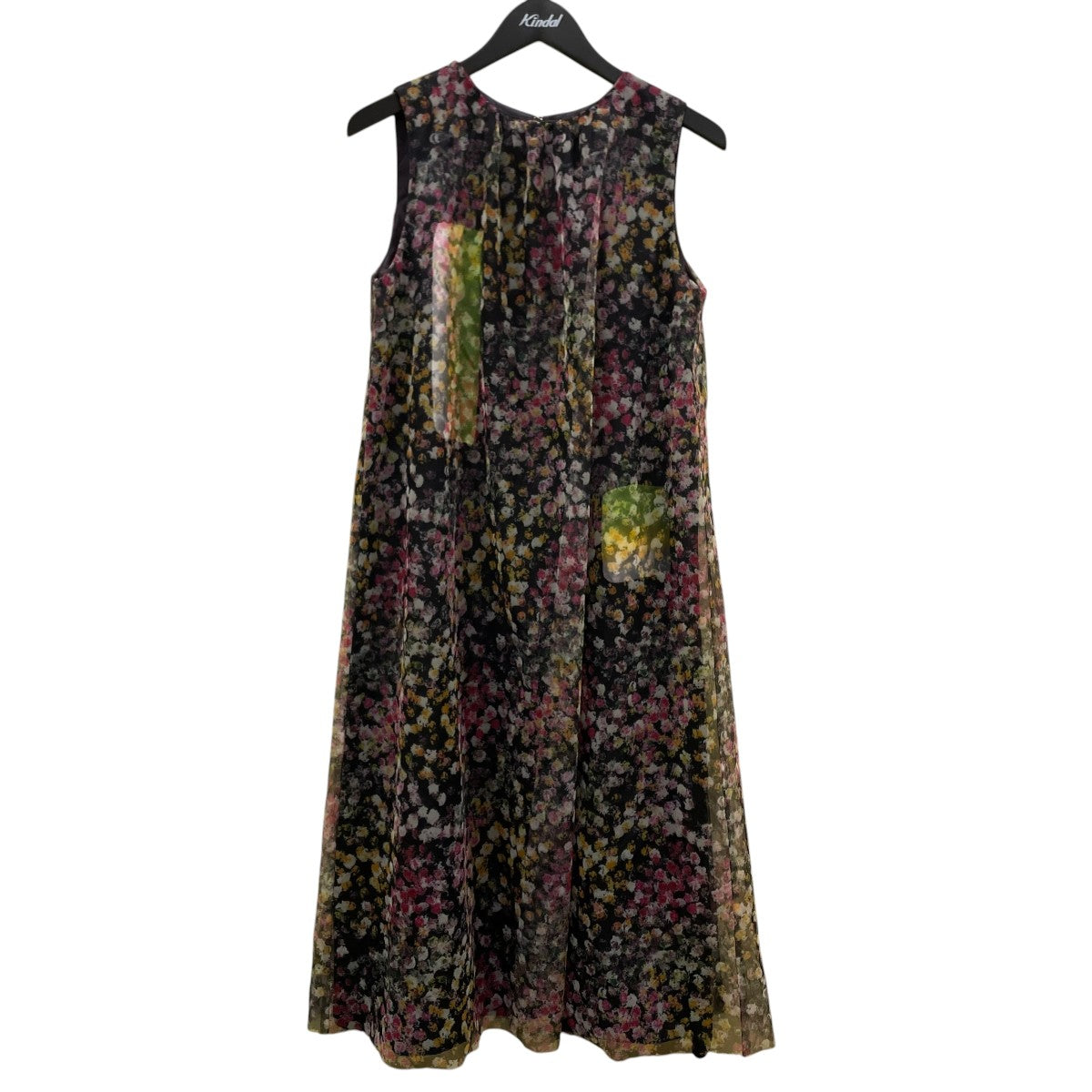 Print Layered DressノースリーブワンピースTLM31FH018