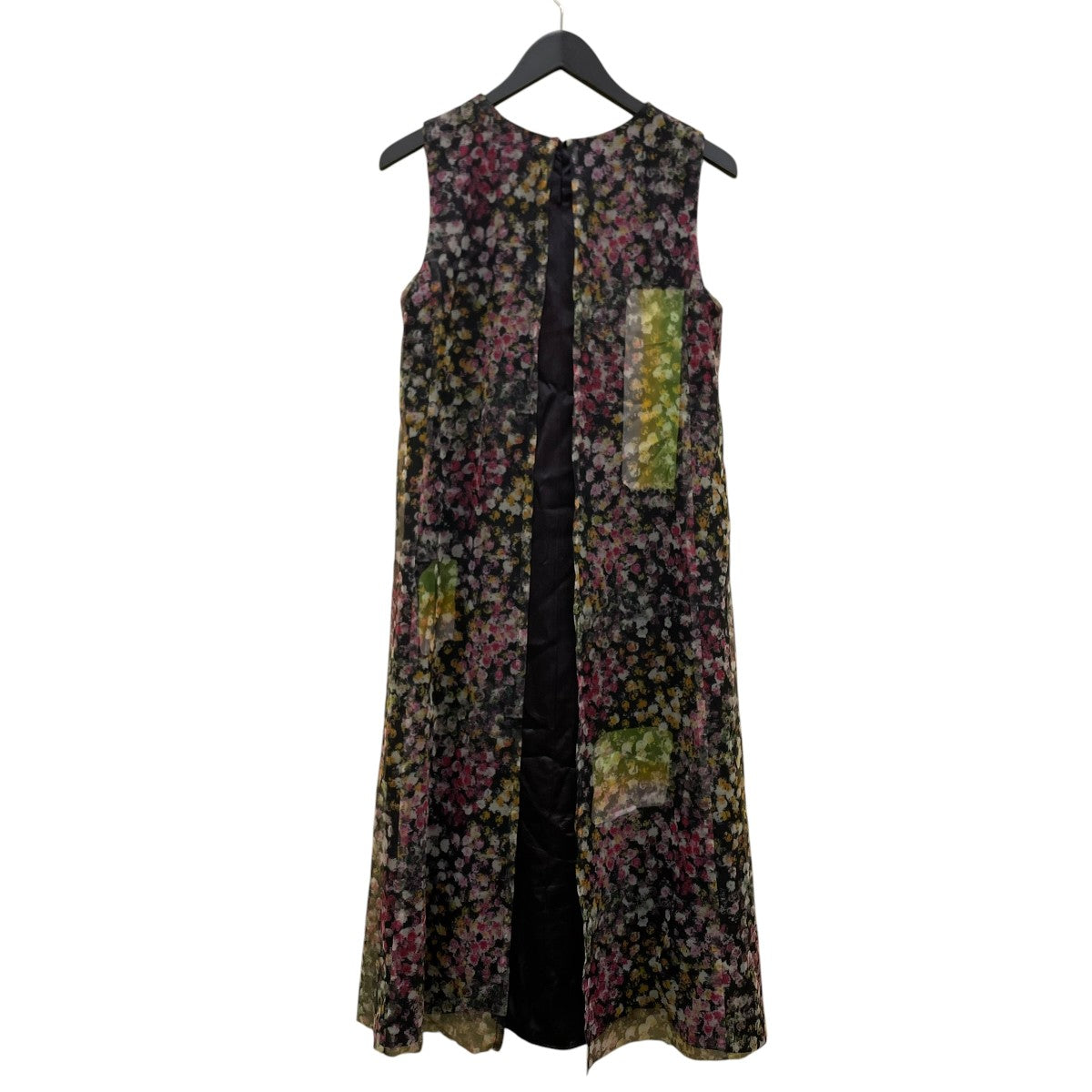 Print Layered DressノースリーブワンピースTLM31FH018