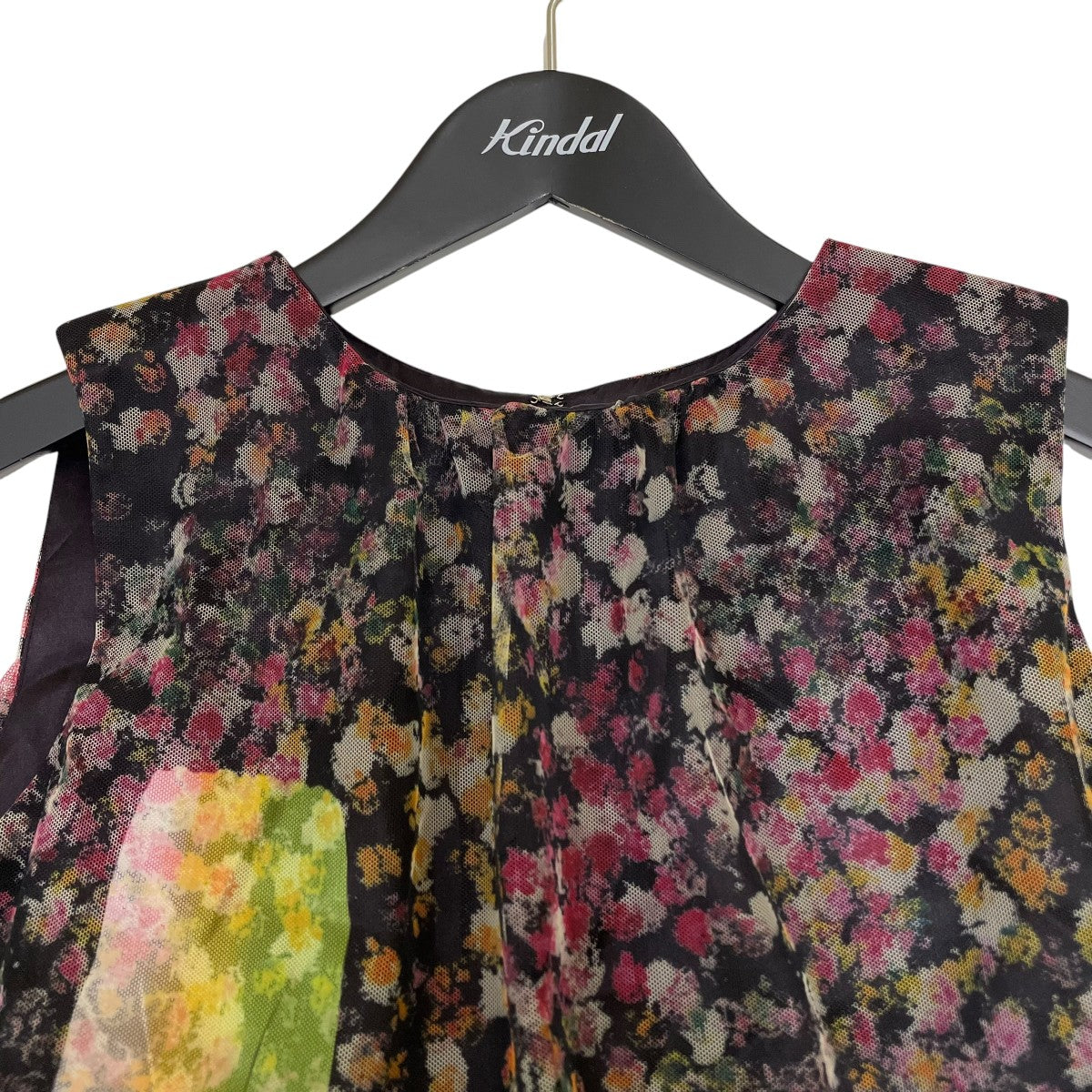 Print Layered DressノースリーブワンピースTLM31FH018