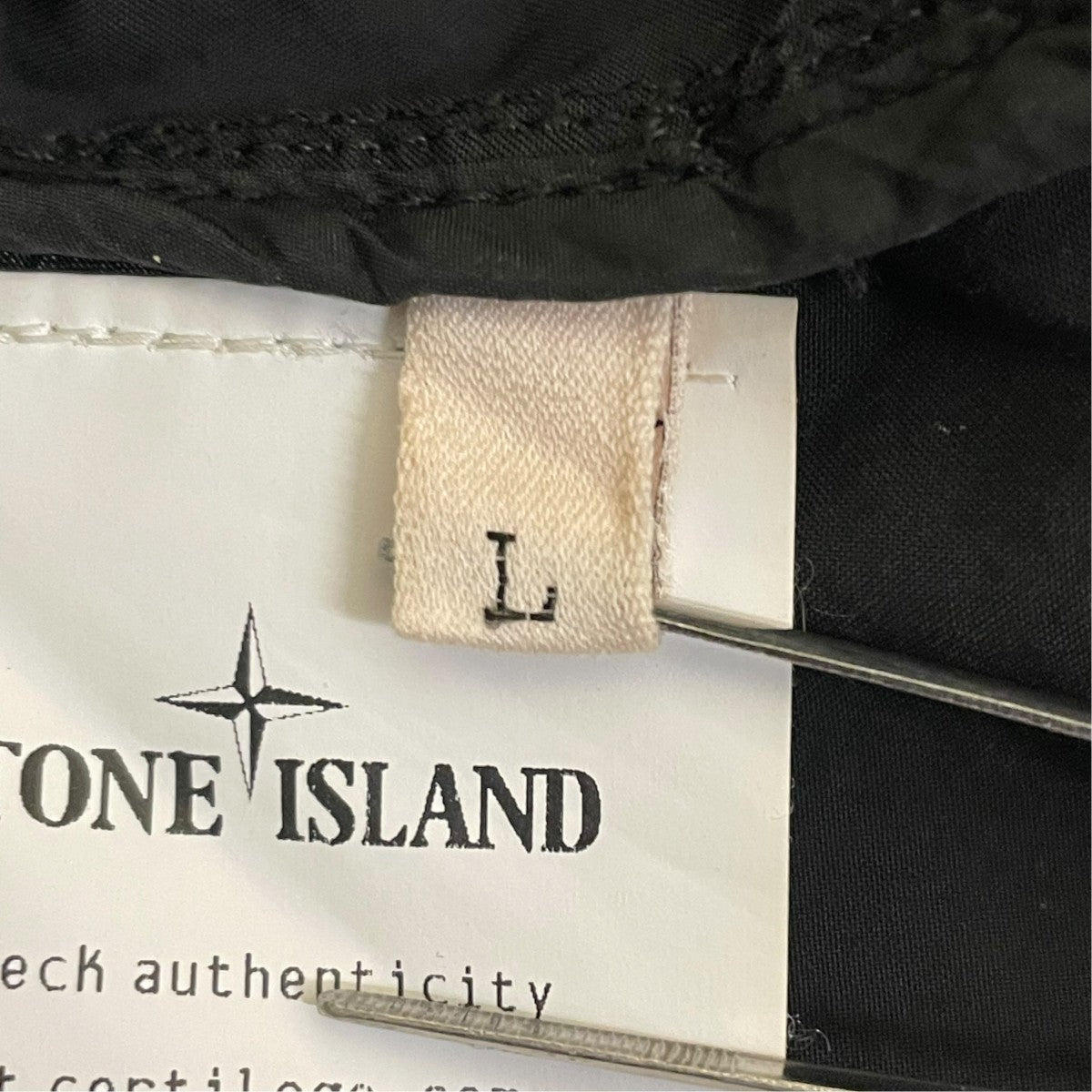 STONE ISLAND 25SSLIGHT COMPACT TOUCH POLY-TCシャツジャケットK1S154100025 S0042 古着・中古-5枚目のアイテム画像
