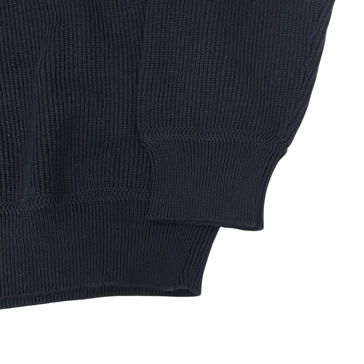 STONE ISLAND RIBBED SOFT ORGANIC COTTONクルーネックニットL1S155100154 S00D8 古着・中古-4枚目のアイテム画像