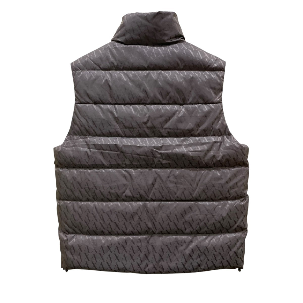 ARMANI EXCHANGE Sleeveless Top in Padded Jacquard NylonダウンベストXM001581 AF16628 古着・中古-2枚目のアイテム画像