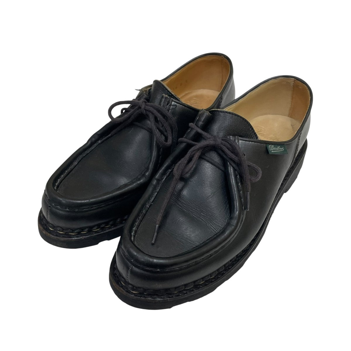 PARABOOT MICHAELレザーシューズ9855 16 古着・中古-1枚目のアイテム画像