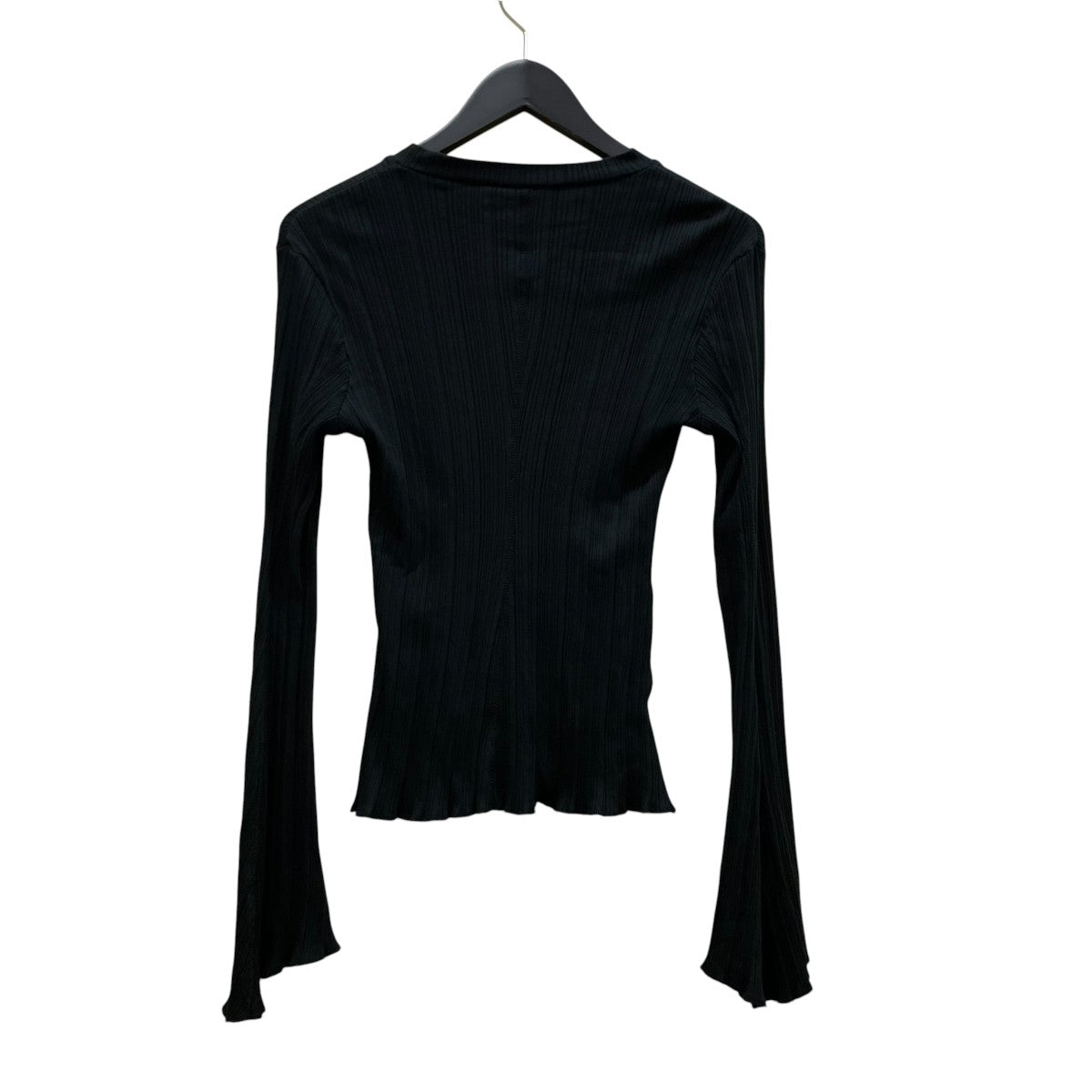 Crew Neck Ribbed Jersey TopリブニットMM21PFJS720