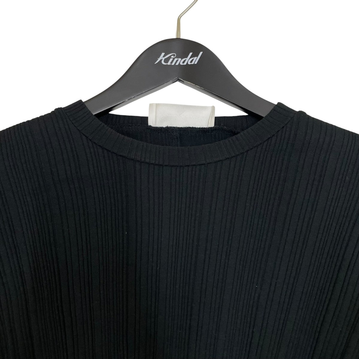 Crew Neck Ribbed Jersey TopリブニットMM21PFJS720