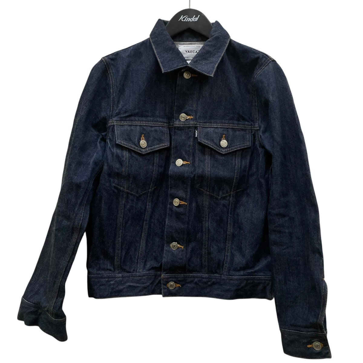 YAECA DENIM JACKETコットン デニムジャケット18-13W 古着・中古-1枚目のアイテム画像