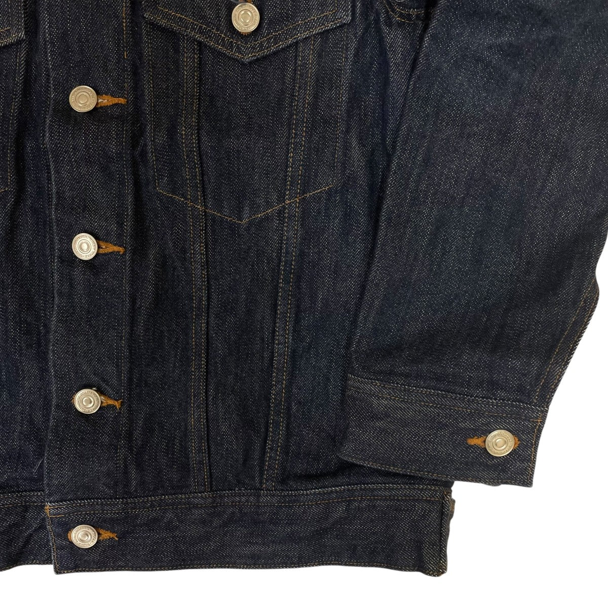 YAECA DENIM JACKETコットン デニムジャケット18-13W 古着・中古-4枚目のアイテム画像