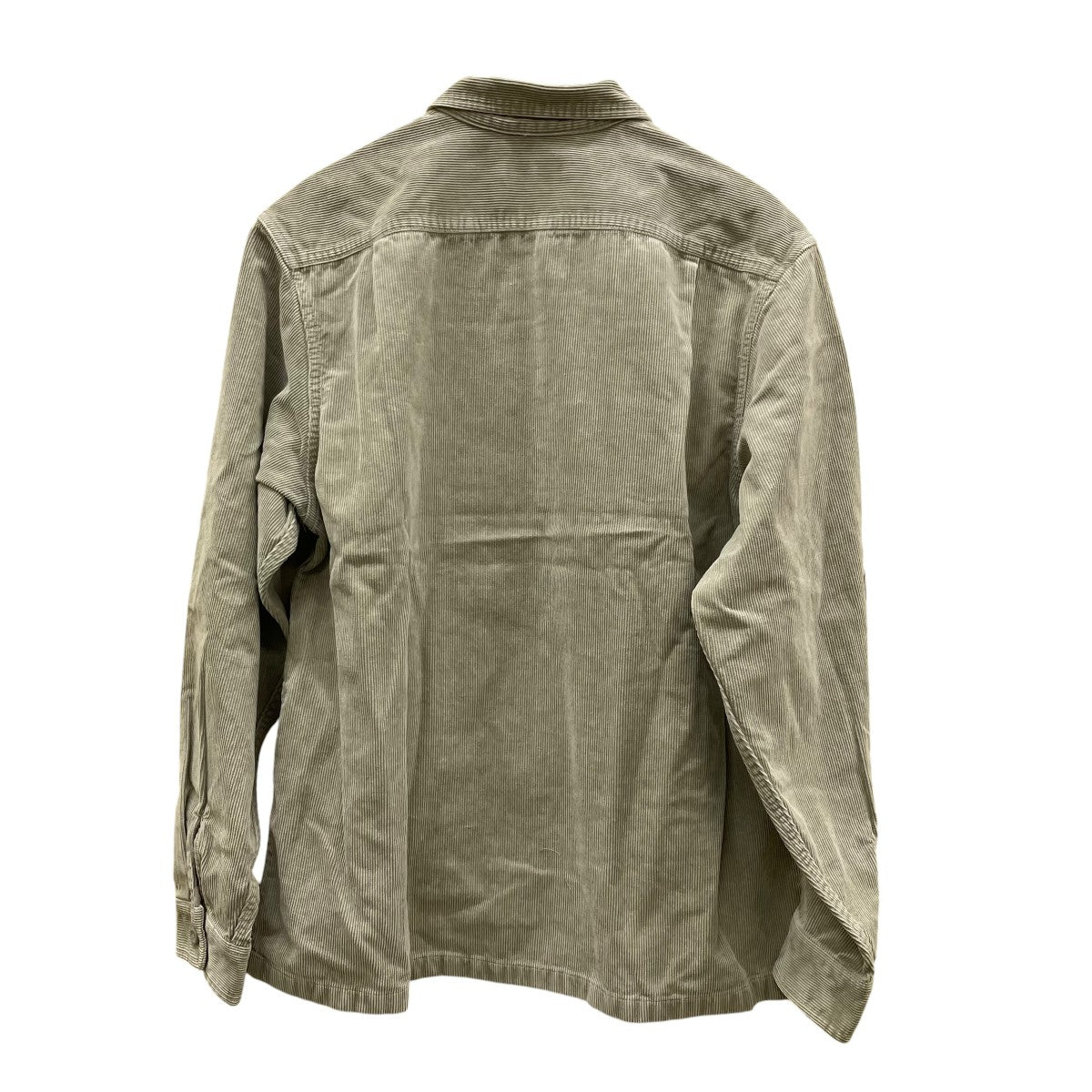 24SSWashed Corduroy Zip Up shirtコーデュロイジャケット