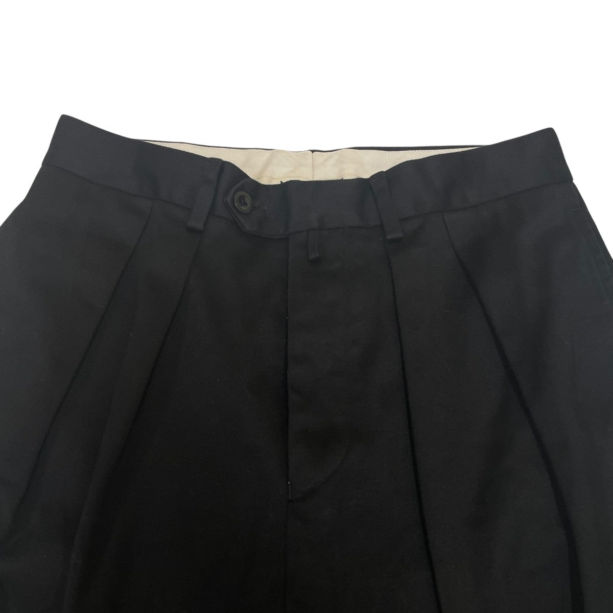 コットン ストレートシルエット チノパンツ スラックス
