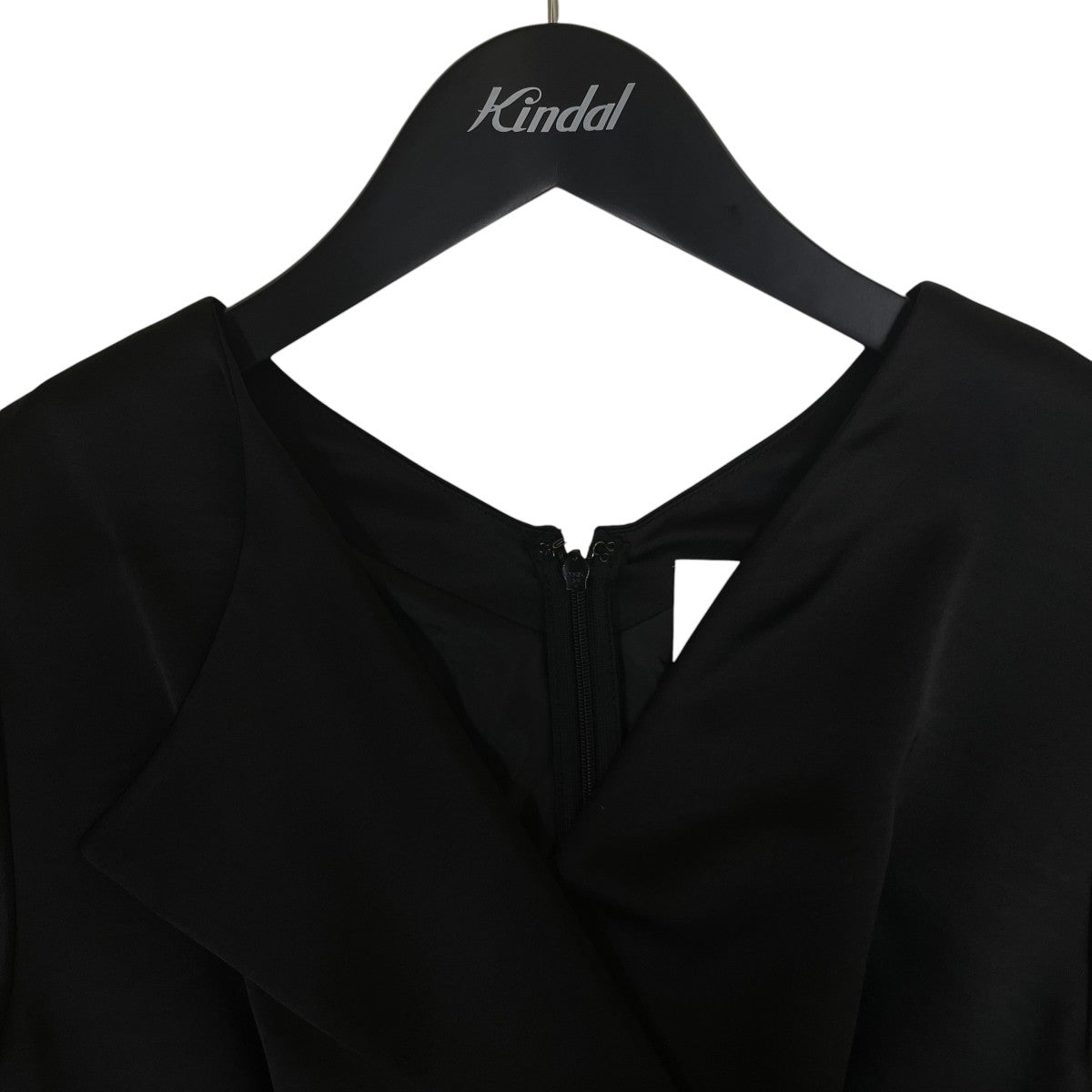 Ameri アメリ RETURN COLLAR ALL IN ONE ブラック AMERI(アメリ) 19SSRETURN COLLAR ALL IN ONEポリエステル