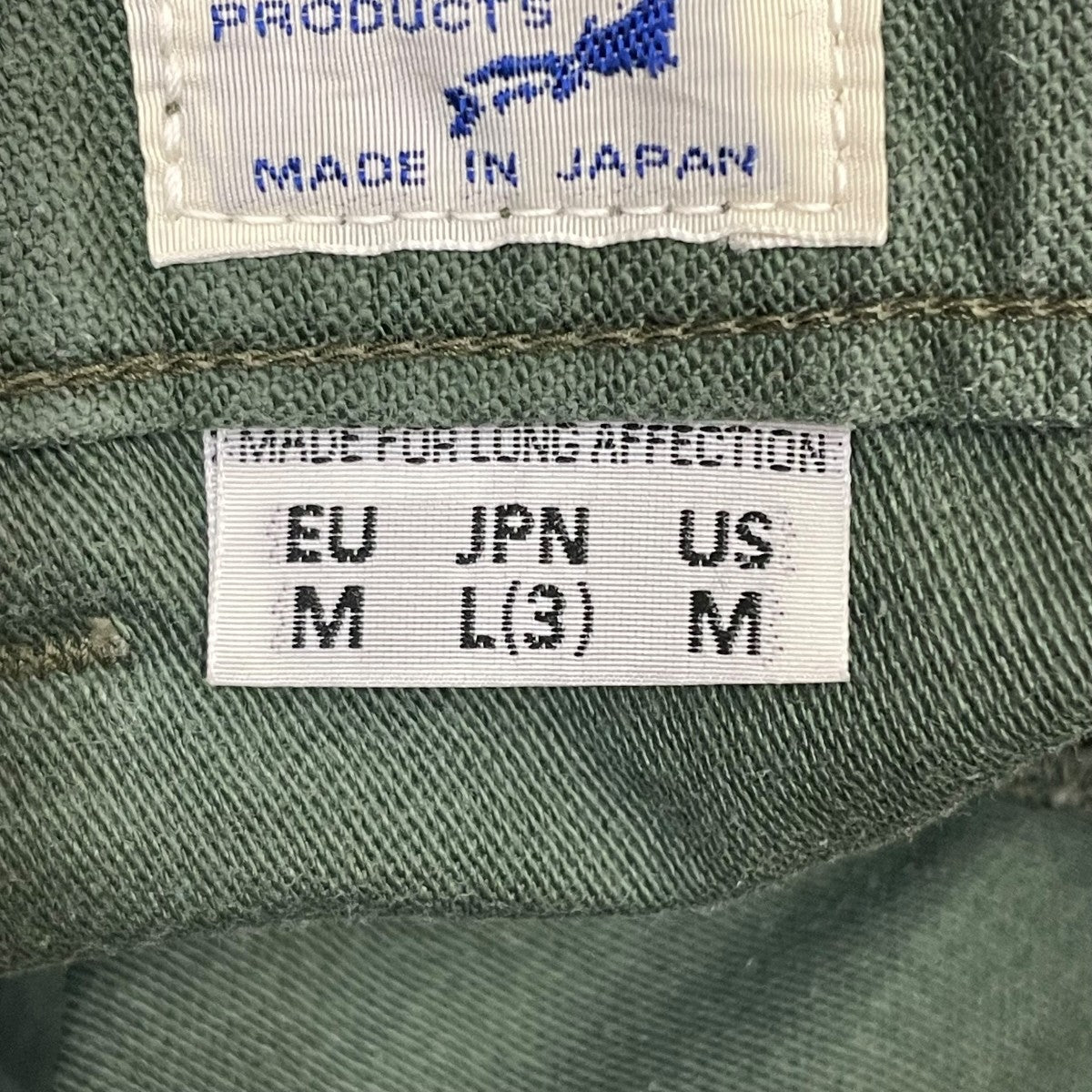 orSlow ファティーグ ベイカー ショーツハーフパンツ01 7002 16 古着・中古-6枚目のアイテム画像