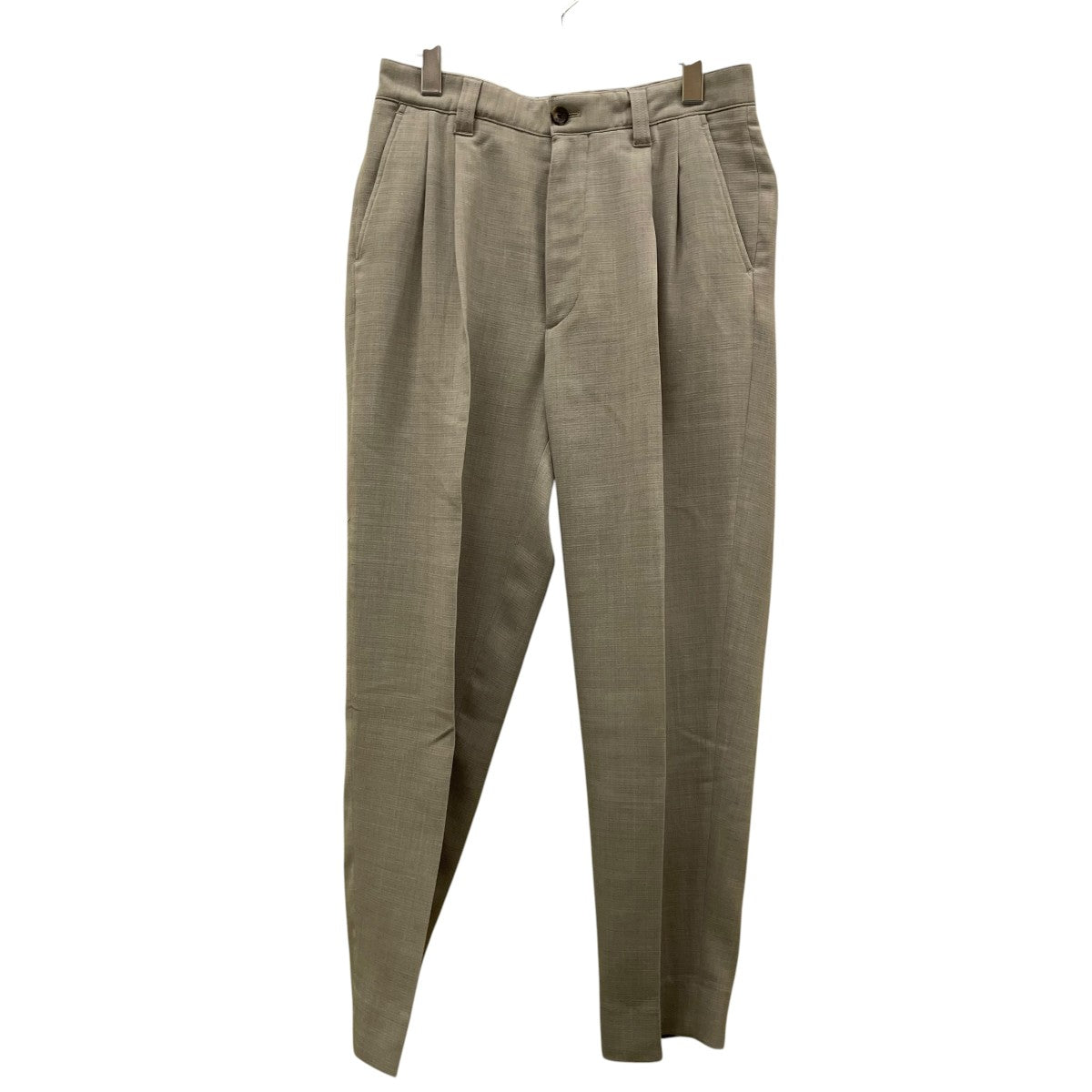 STEVEN ALAN TW BOIL 2PLEATED MORE TAPERED PANTSスラックス8114-186-0881 古着・中古-1枚目のアイテム画像