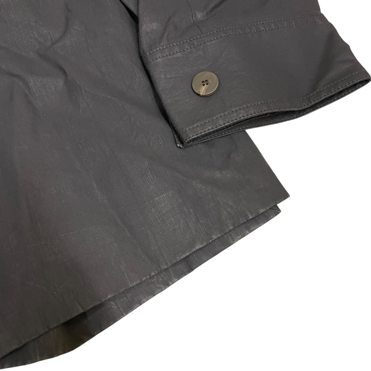 STUDIO NICHOLSON MONTERRYステンカラーコート52-10-631009 古着・中古-4枚目のアイテム画像
