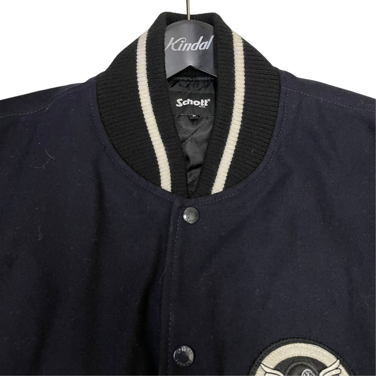 Schott ×SKOOKUM STADIUM JKT LIFE ON WHEELSスタジャン782-3252019 古着・中古-3枚目のアイテム画像