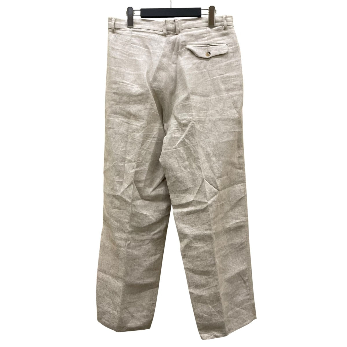 HERON’S GHYLL リネン素材 スラックス ワイドパンツ 古着・中古-2枚目のアイテム画像