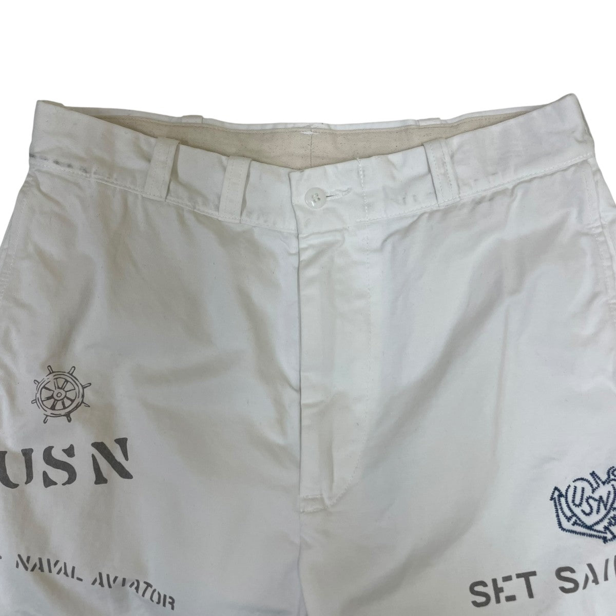 AVIREX AGED LOOK STENCIL CHINO PANTSコットンパンツ783-6110012 古着・中古-3枚目のアイテム画像