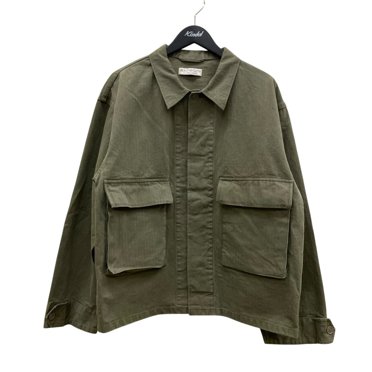 ヴィンテージ ヘリンボーン BDU ジャケット ショートジャケット1225-1-000037