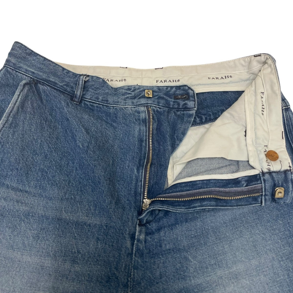 Maximum Wide Straight Pantsコットン ワイドデニムパンツFR0501-M4021