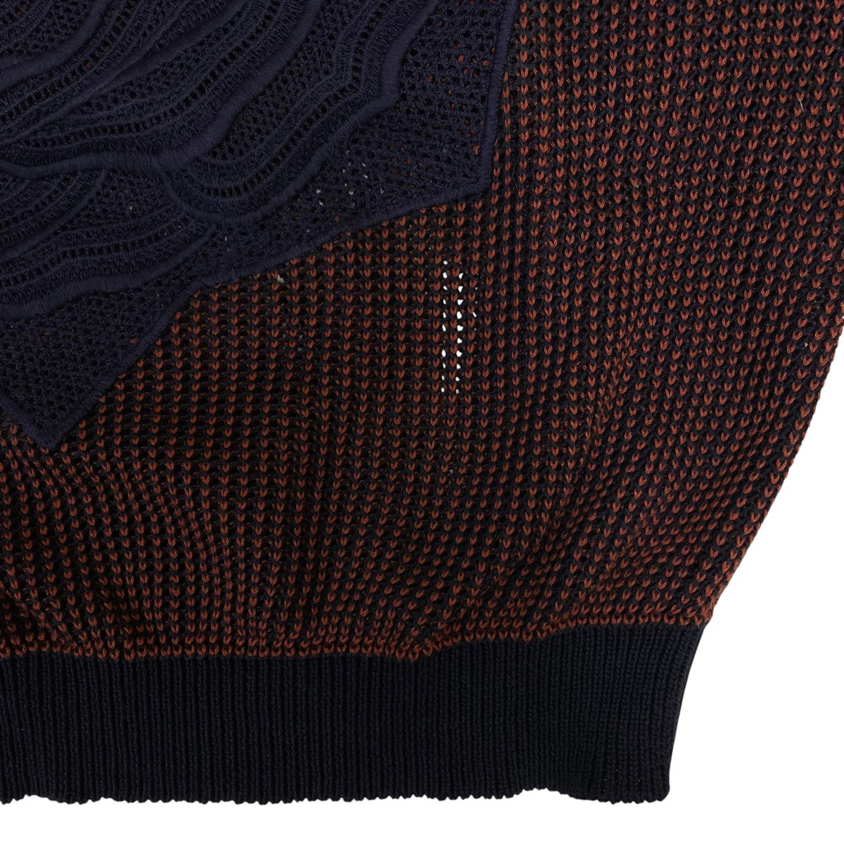 STELLA McCARTNEY Ｈooded Cotton Jumper フード付きコットンジャンパー花 薔薇 ニットベスト347923S1454-1 古着・中古-4枚目のアイテム画像
