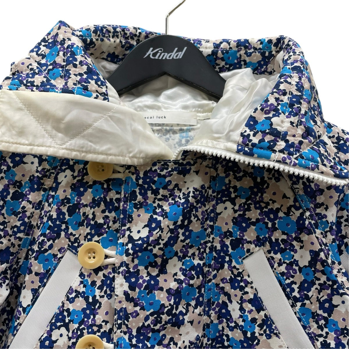 sacai luck ジップフーディー14SSLU664 古着・中古-3枚目のアイテム画像