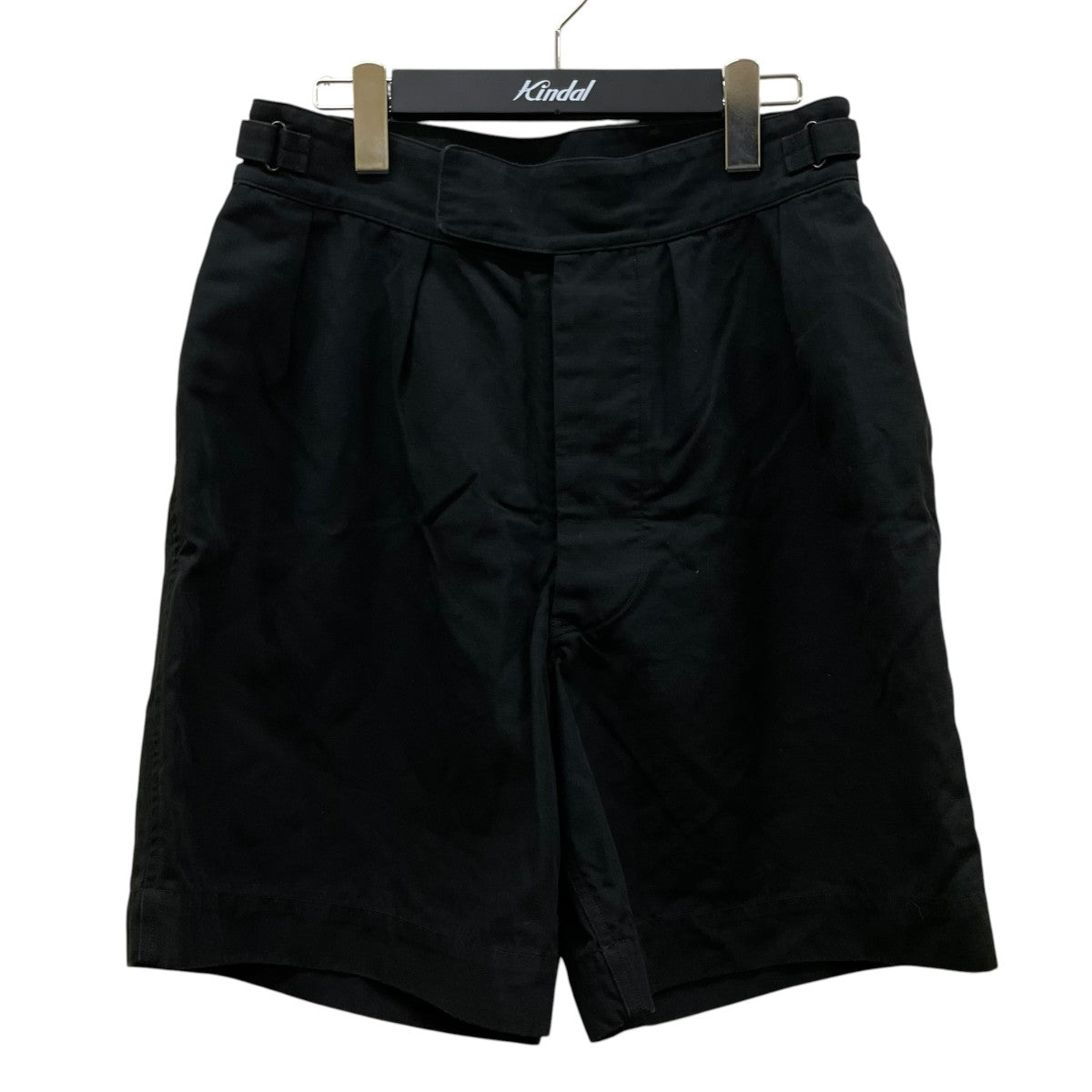 KAPTAIN SUNSHINE GURKHA BERMUDAサイドバックル付き コットン リネン ハーフパンツ ショートパンツKS21SPT06 古着・中古-1枚目のアイテム画像