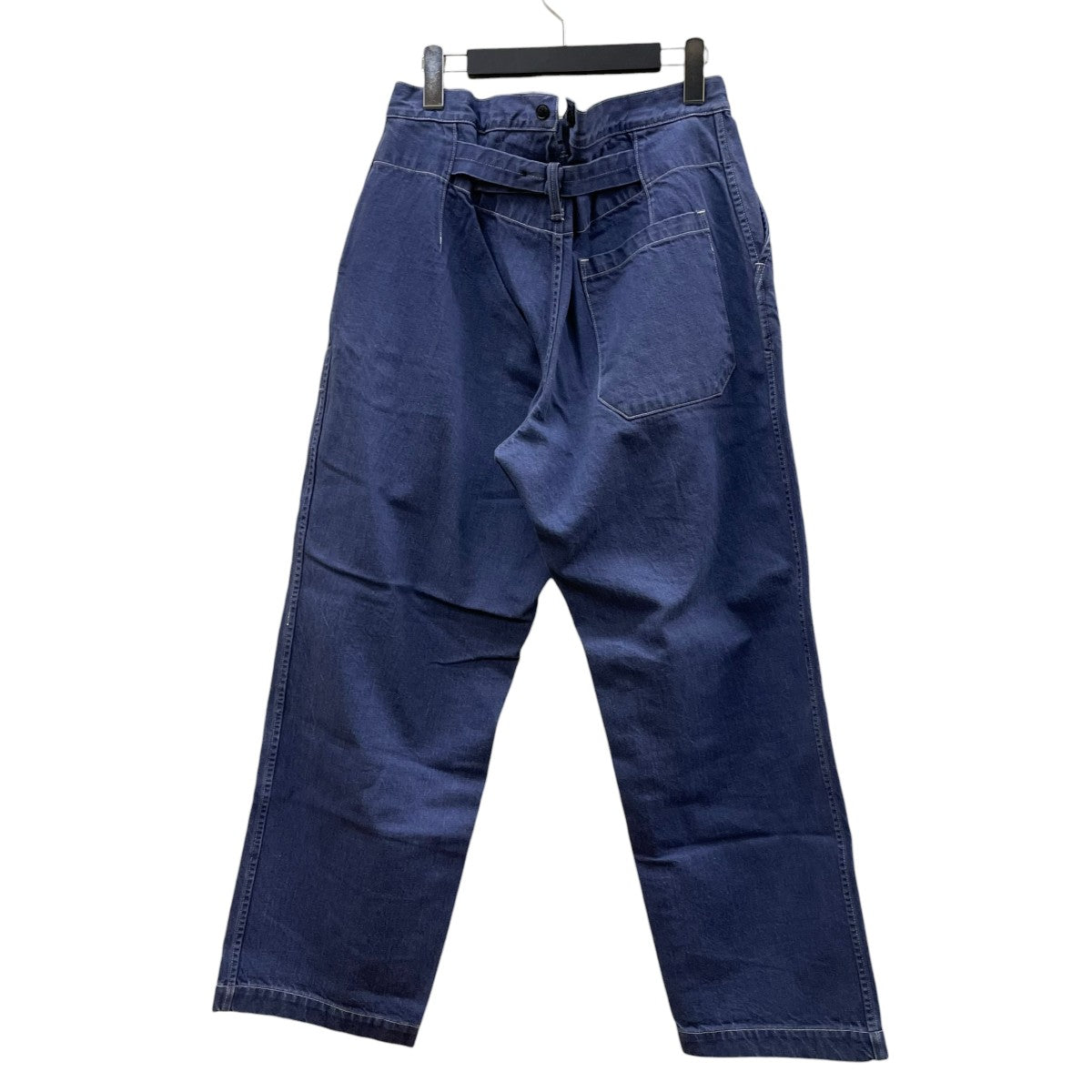 COMOLI L’ECHOPPE別注 French Vintage Denim Work Pants フレンチヴィンテージデニム ワークパンツワークパンツ デニムパンツS03-03020 古着・中古-2枚目のアイテム画像