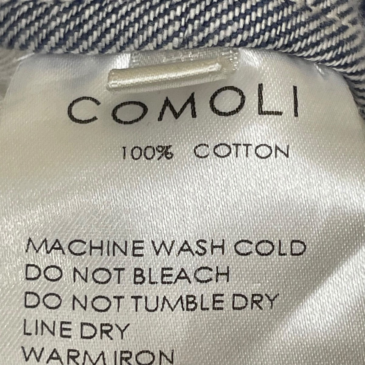COMOLI L’ECHOPPE別注 French Vintage Denim Work Pants フレンチヴィンテージデニム ワークパンツワークパンツ デニムパンツS03-03020 古着・中古-6枚目のアイテム画像