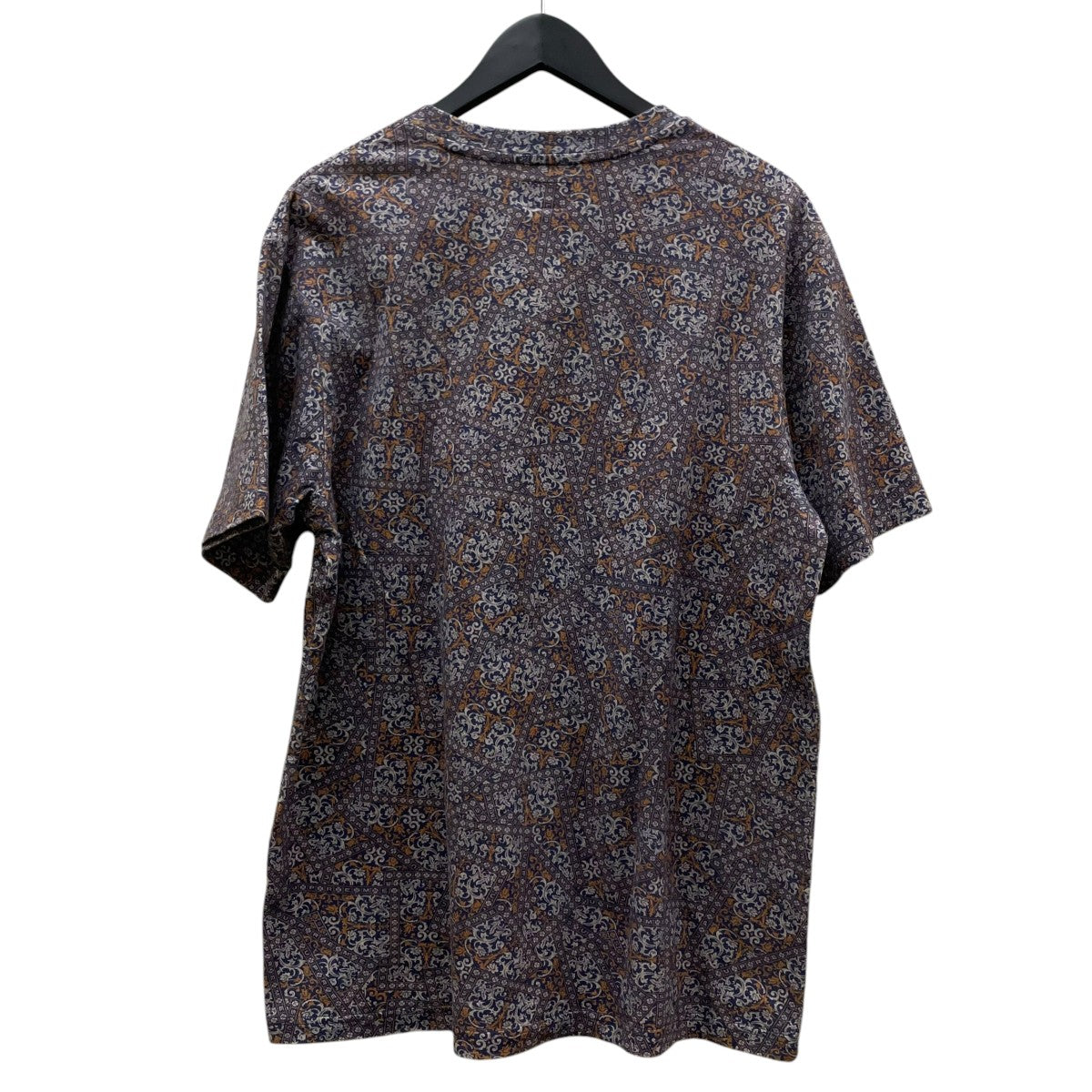 Supreme 21FWFloral Cards ボックスロゴ 唐草模様 総柄 半袖Tシャツ コットンTシャツ 古着・中古-2枚目のアイテム画像