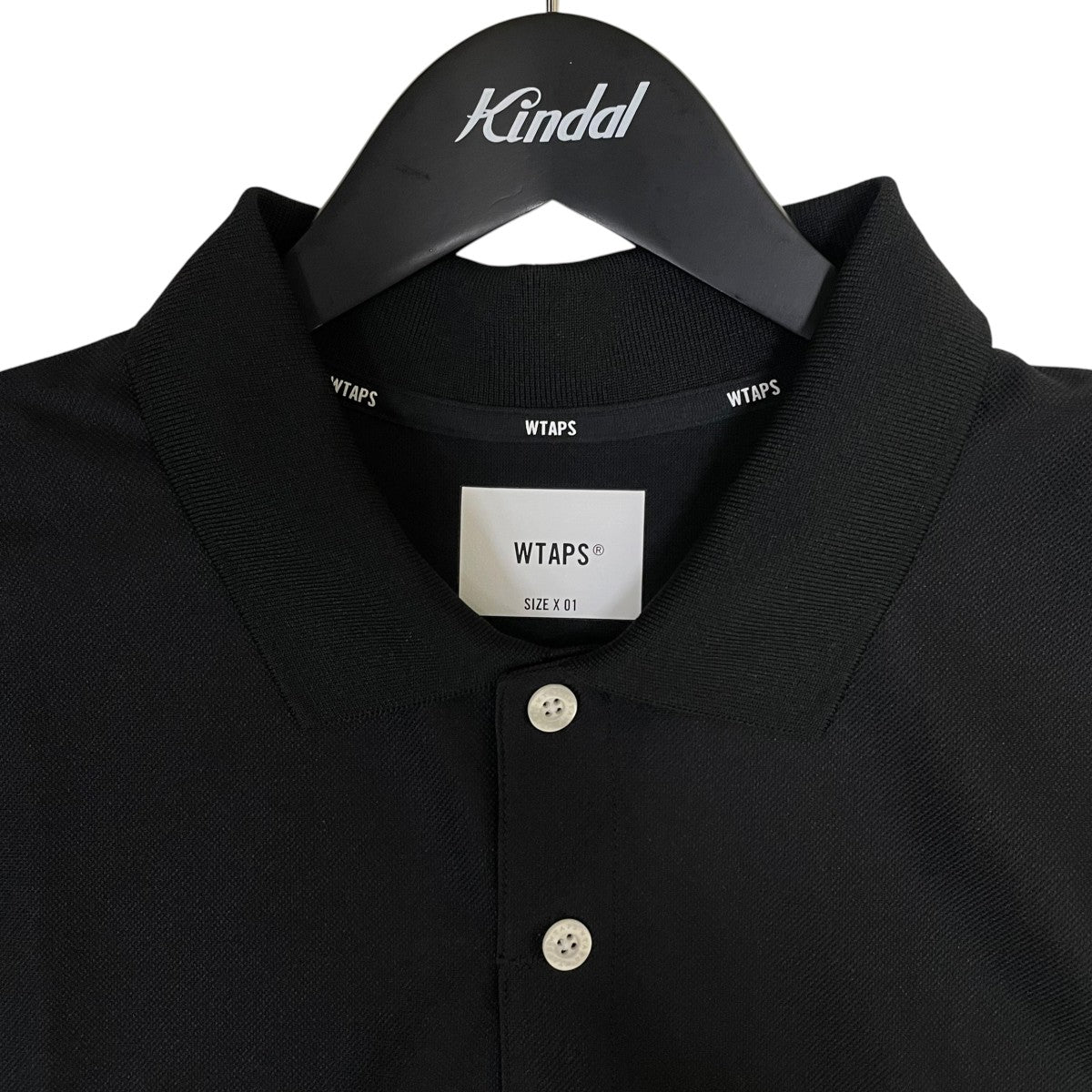 WTAPS Academy 02ロゴ刺繍 ポリエステル 半袖ポロシャツ251ATDT CSM29 古着・中古-3枚目のアイテム画像