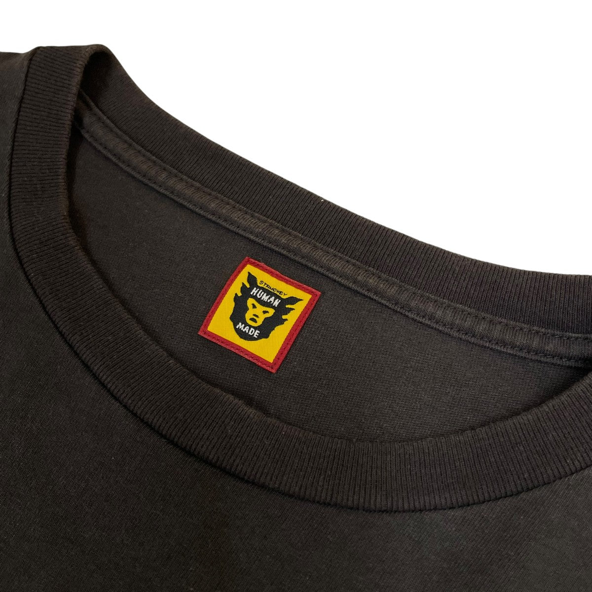 HUMAN MADE 23AWL／S T-Shirtグラフィック ロゴプリント ロンT 長袖Tシャツ コットンTシャツ 古着・中古-7枚目のアイテム画像