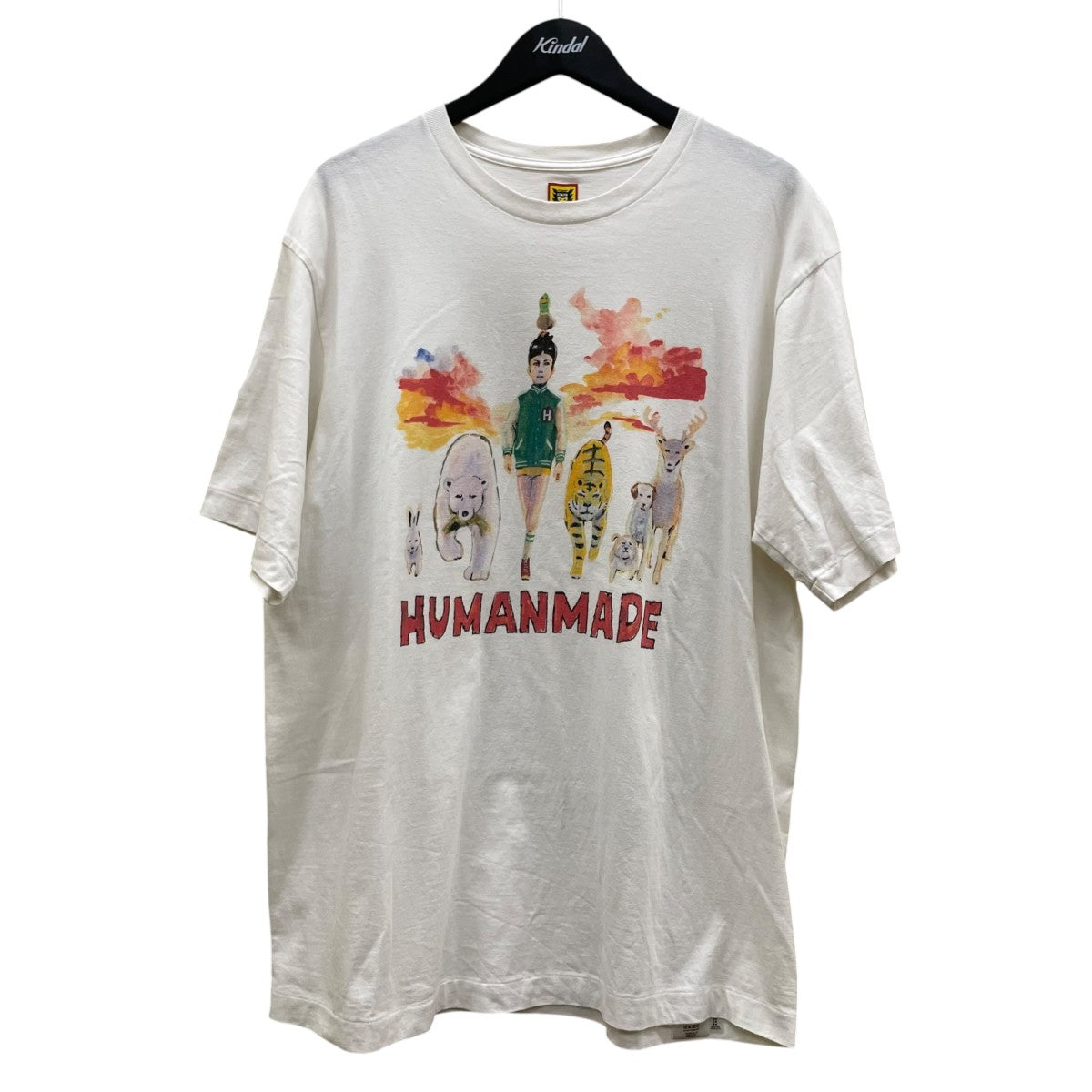 HUMAN MADE KEIKO SOOTOMEグラフィックプリント 半袖Tシャツ コットンTシャツ 古着・中古-1枚目のアイテム画像
