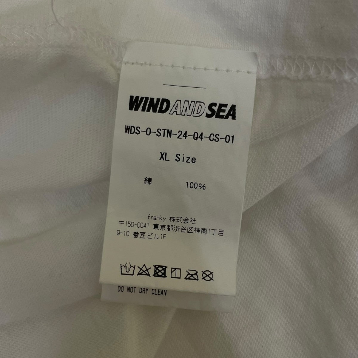 WIND AND SEA グラフィックプリント 半袖Tシャツ コットンTシャツWDS-0-STN-24-Q4-CS-01 古着・中古-5枚目のアイテム画像