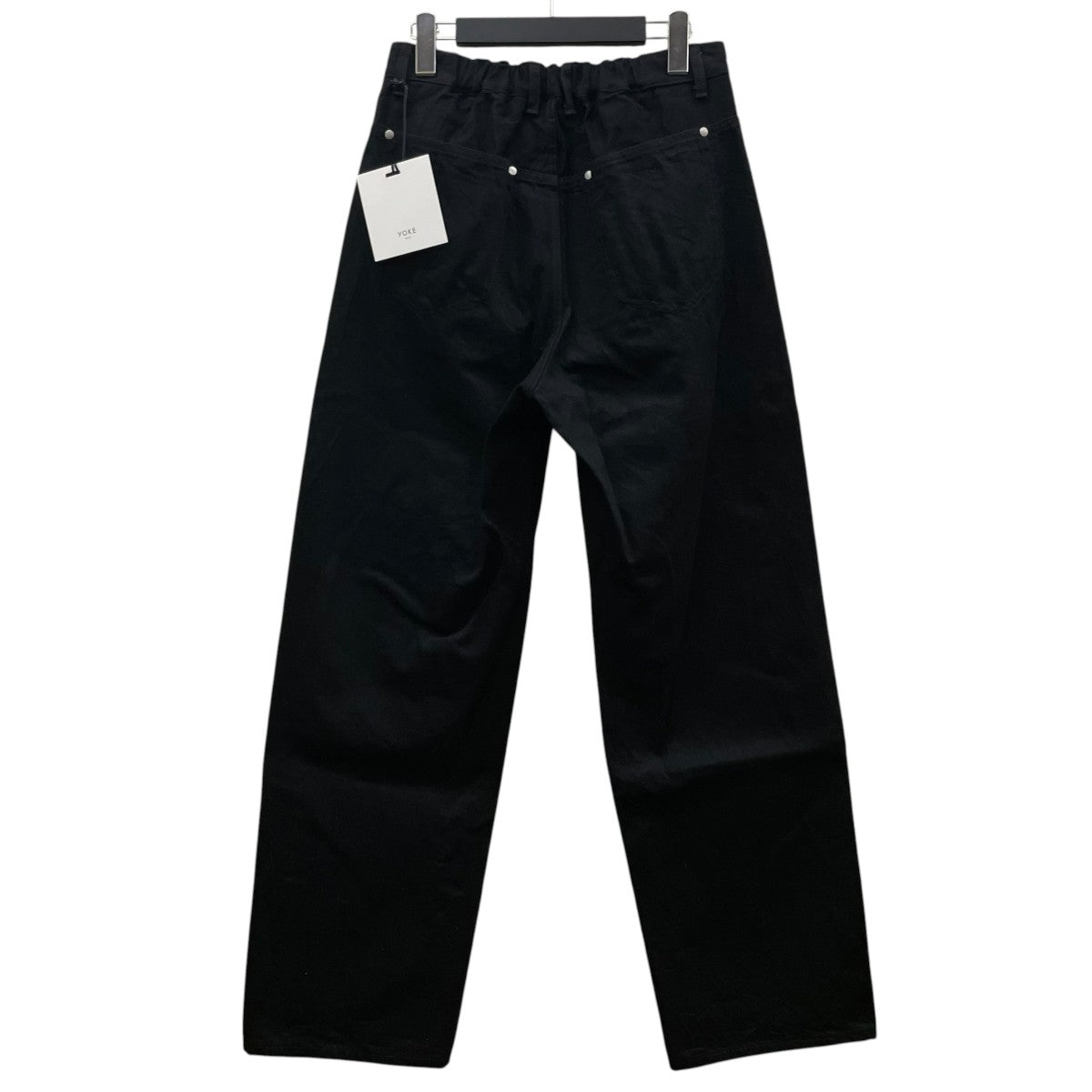Exclusive Denim Wide Straight Pantsデニムワイドパンツ コットンパンツYK25FW01275P