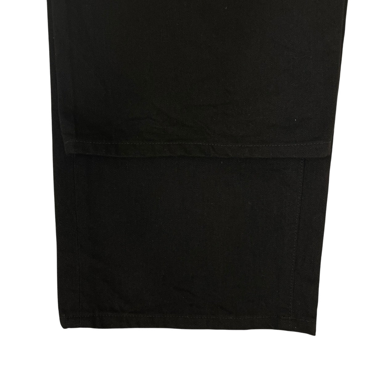 Exclusive Denim Wide Straight Pantsデニムワイドパンツ コットンパンツYK25FW01275P
