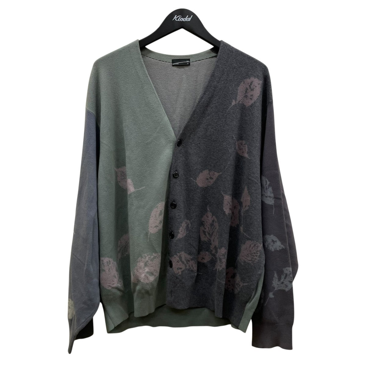 21AWCOTTON WJQ KNIT CARDIGANVネックカーディガン2221 002