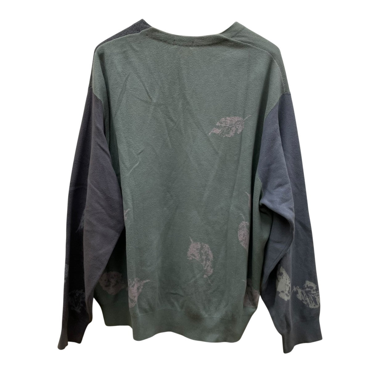 21AWCOTTON WJQ KNIT CARDIGANVネックカーディガン2221 002
